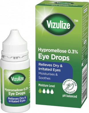 Vizulize Hypromellose 0.3% Eye Drops 10ml.
