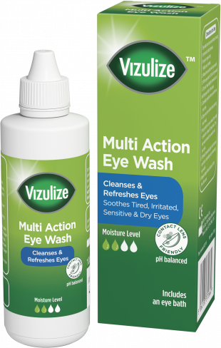 Vizulize Multi Action Eye Wash 10ml.