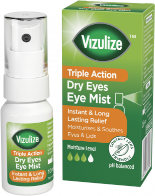 Vizulize Triple Action Dry Eye Mist 10ml.