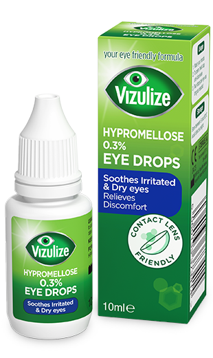 Vizulize Hypromellose 0.3% Eye Drops 10ml.